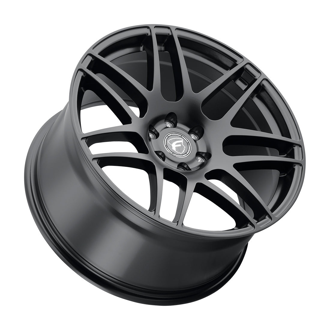 Forgestar F14 20x11 / 5x112 BP / ET12 / 6.5in BS Satin Black Wheel