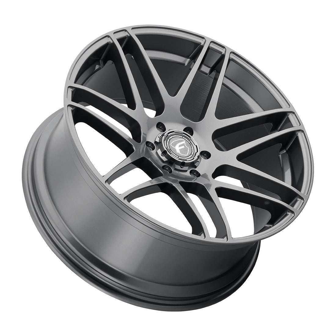 Forgestar X14 22x10 / 6x135 BP / ET30 / 6.7in BS Gloss Anthracite Wheel