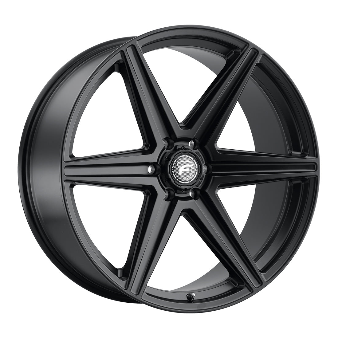 Forgestar X6 24x10 / 6x135 BP / ET25 / 6.5in BS Satin Black Wheel