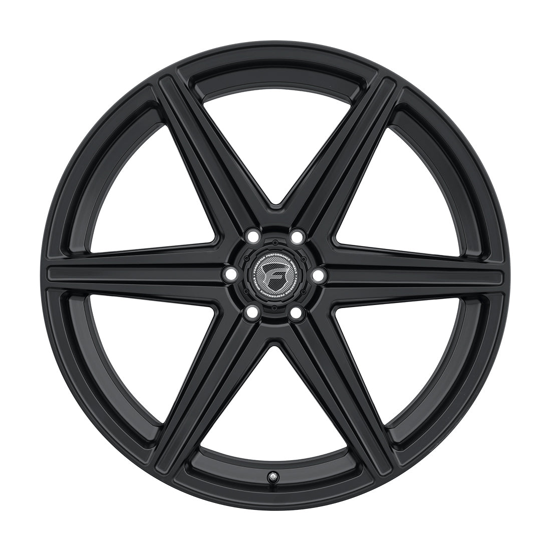 Forgestar X6 24x10 / 6x135 BP / ET25 / 6.5in BS Satin Black Wheel - 0