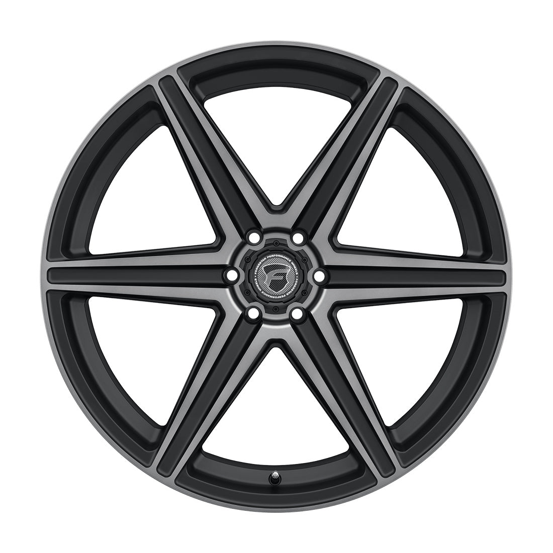 Forgestar X6 24x10 / 6x135 BP / ET25 / 6.5in BS Satin Black Wheel - 0