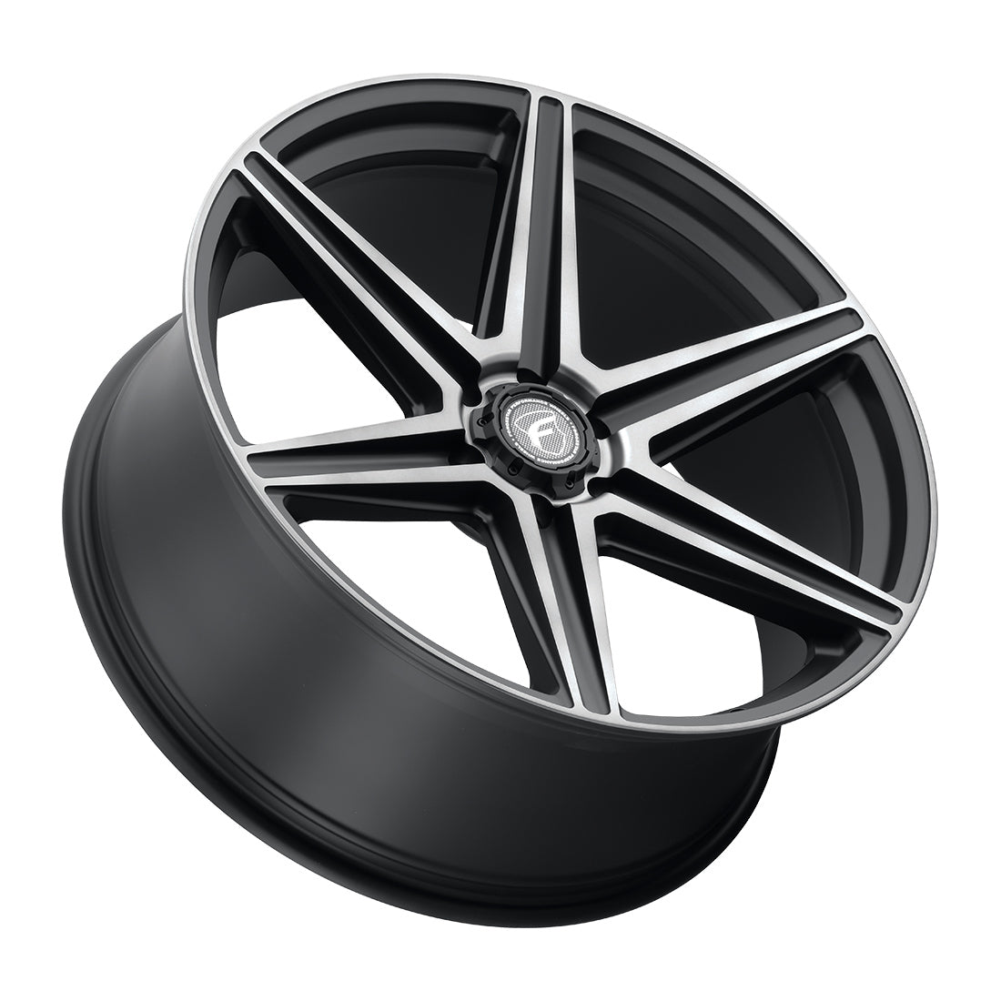 Forgestar X6 24x10 / 6x135 BP / ET25 / 6.5in BS Satin Black Wheel