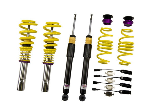 KW V1 Coilover Kit Bundle Audi A4, S4 (B8) with electronic damping control Sedan FWD + Quattro; all engines