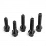 APEX BLACK BMW LUG BOLTS. M12X1.5MM. 60MM FOR 35MM SPACERS