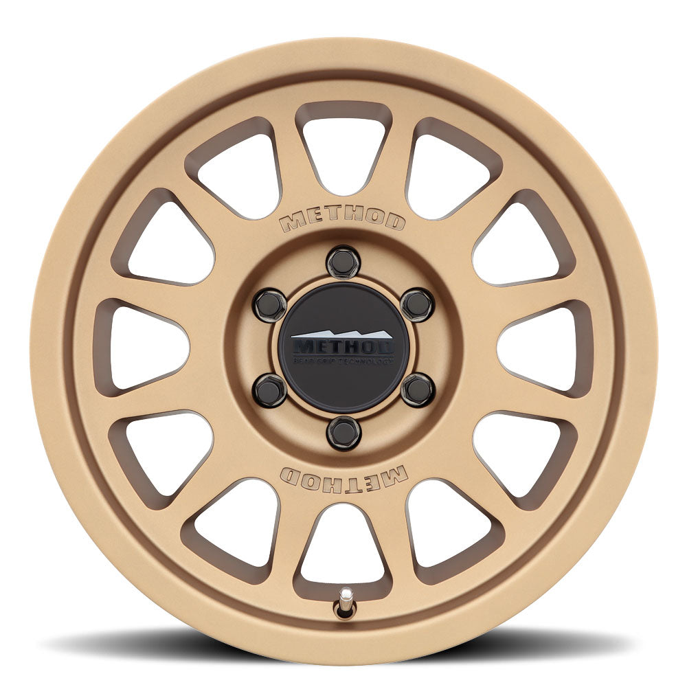 Method MR703 16x6.5 +90mm Offset 6x180 138.9mm CB Gloss Method Bronze Wheel - 0