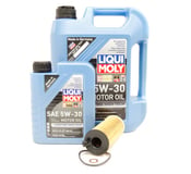 BMW 5W30 Oil Change Kit - Liqui Moly 11428507683KT1