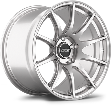 APEX SM-10 17 X 8.5 +43 5 X 112 CB57.1 RACE SILVER